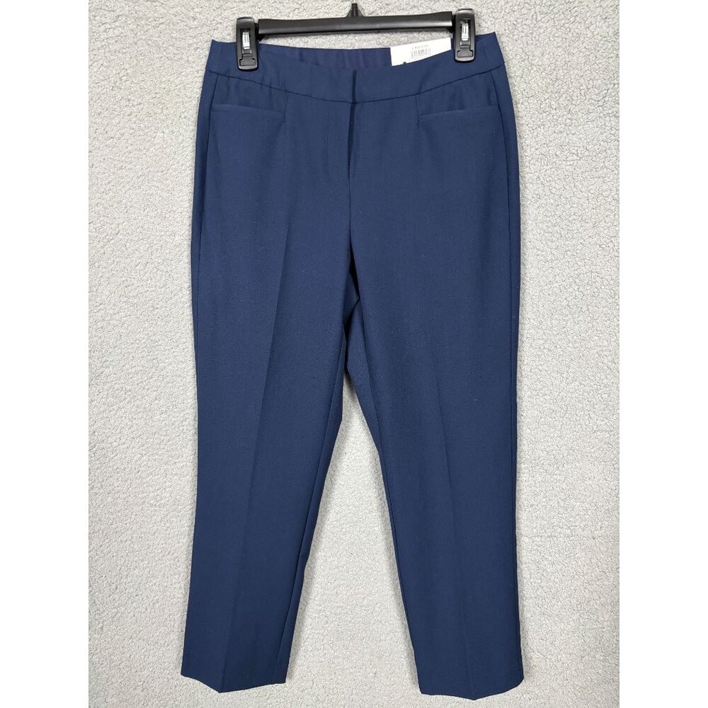 I.n.c. International Concepts -Pocket Straight-Leg Pants Blue Size 6PS NWT's
